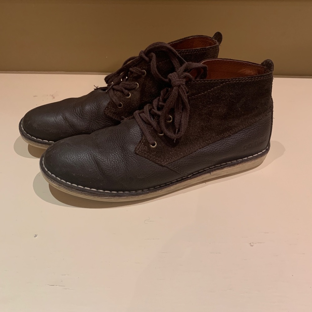 Pointer brown leather boots - Picture 3 of 5